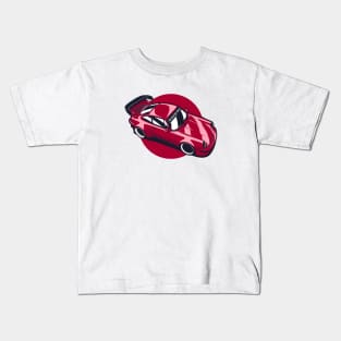 Red 911 Rauh Welt RWB Tuner Kids T-Shirt